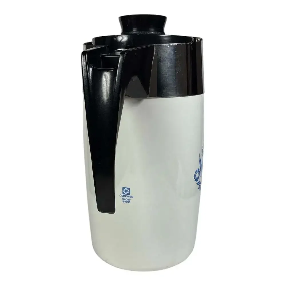 Corning Ware Blue Cornflower 10 Cup Electric Percolator E-1210 Coffee Pot ONLY